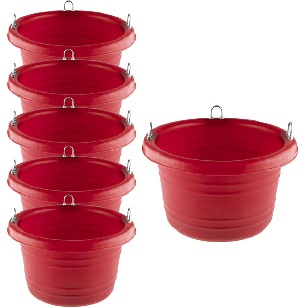 Horsemens Pride Standard Feed Tub - 18 Qt - 6 Pack